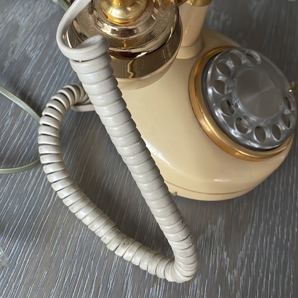 Vintage Western Electric Cream Ratary Princess Phone French style - Picture 7 of 7